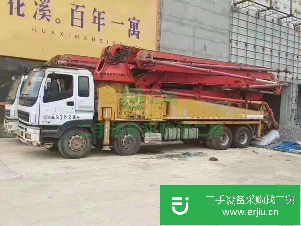 河北出售二手九成新46米泵車