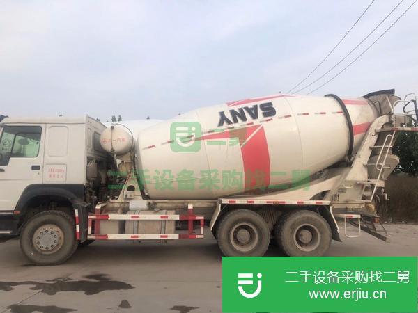 浙江出售二手豪沃混泥土攪拌車