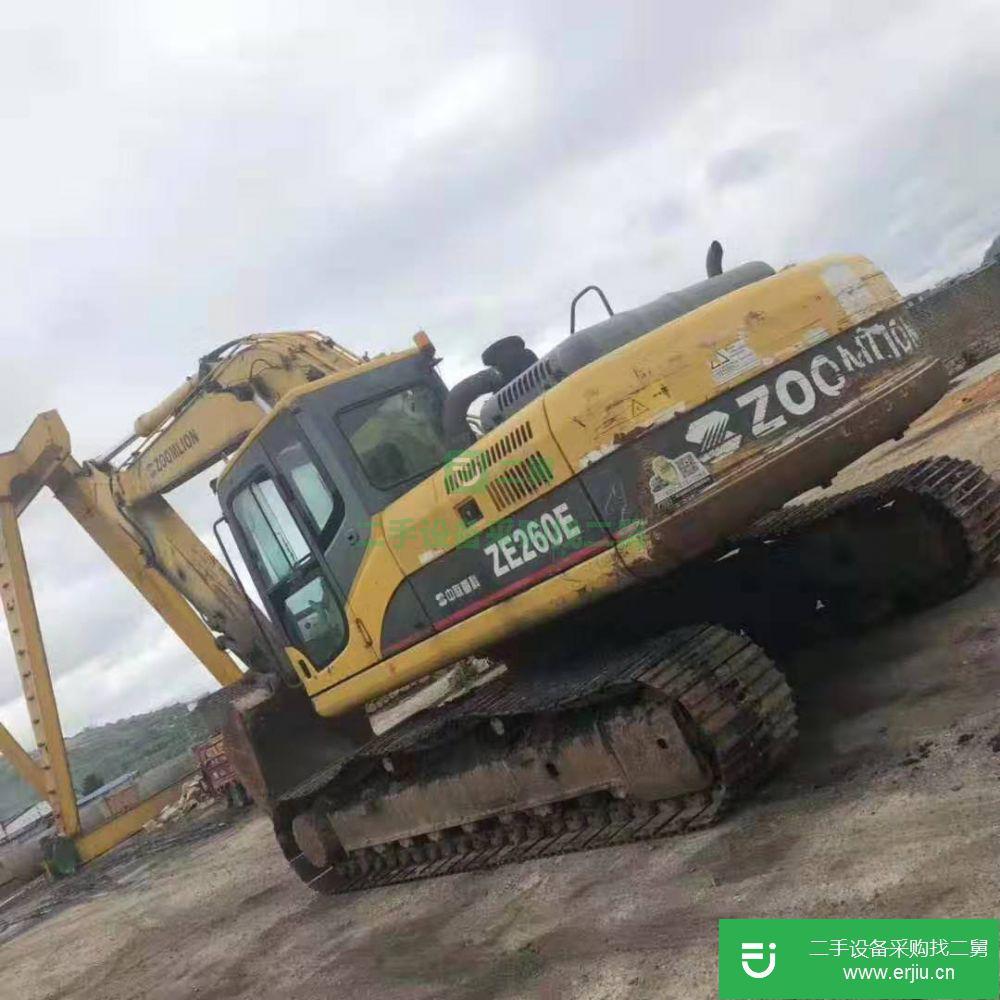 重慶出售二手中聯(lián)重科ZE260E挖掘機
