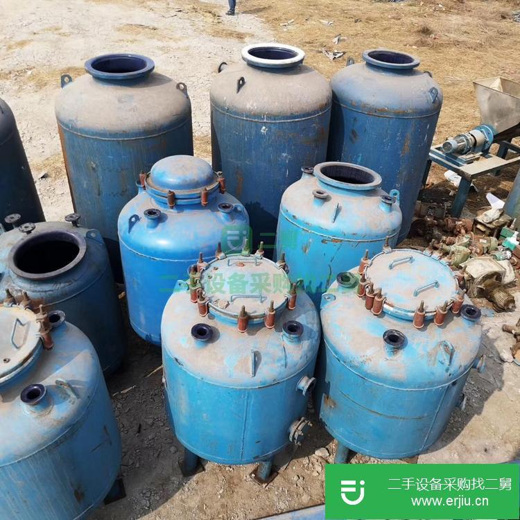 山東出售二手搪瓷反應釜