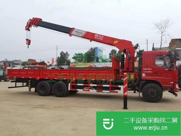 江蘇出售二手東風12噸隨車吊