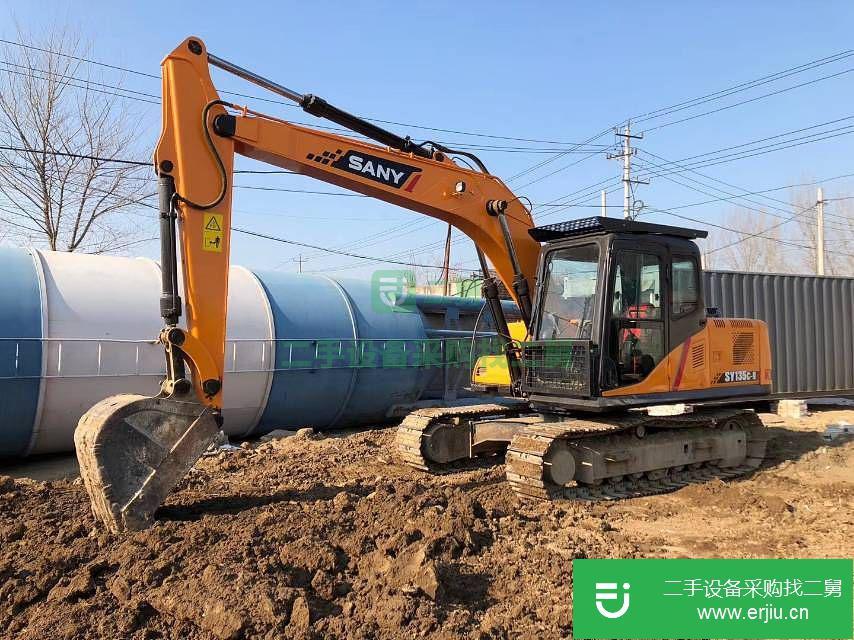 北京出售二手三一重工SY135C-9挖掘機(jī)