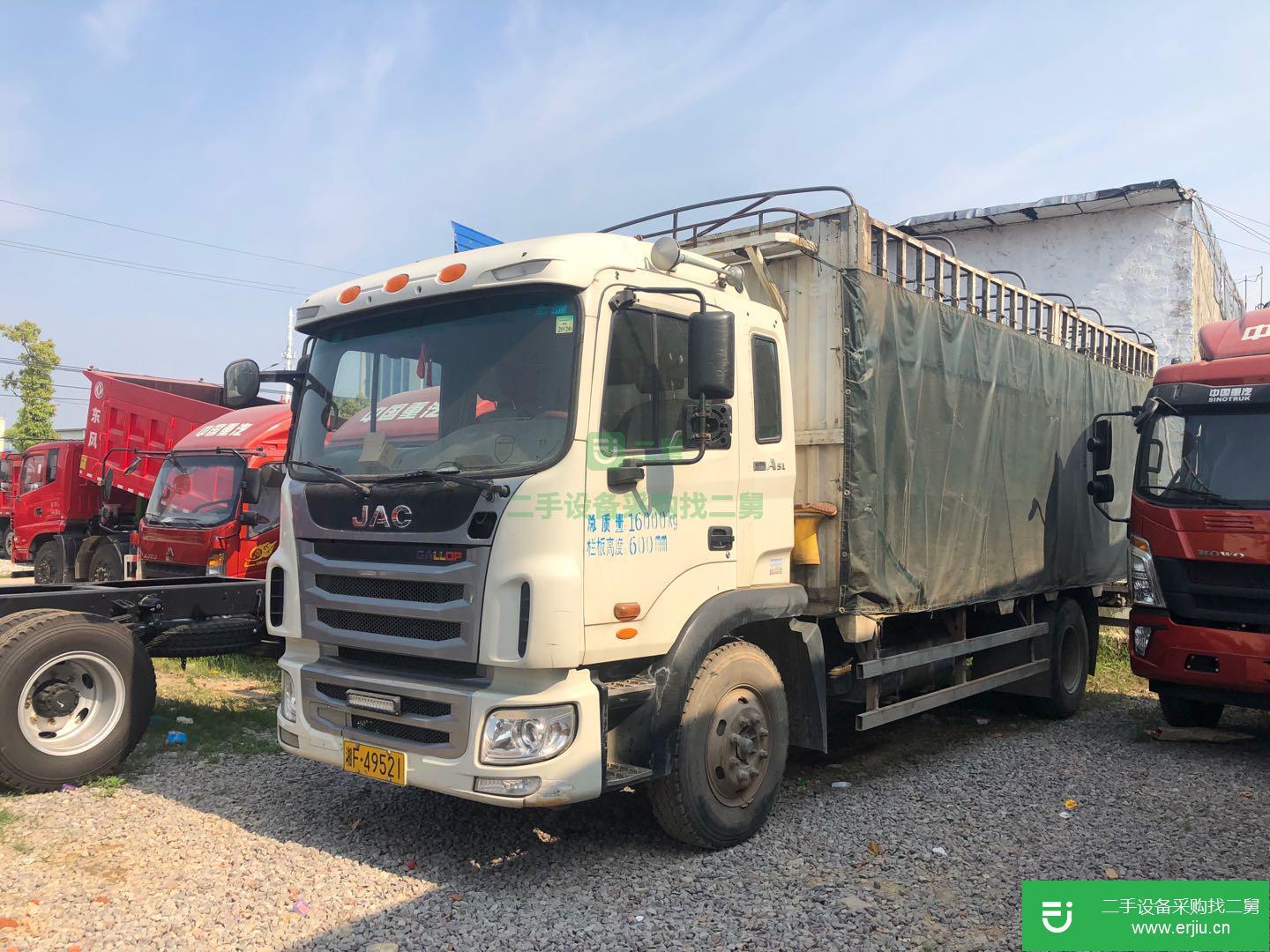 湖南出售二手江淮格爾發高欄載貨車