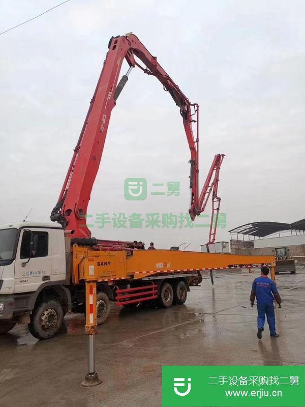 江蘇出售二手奔馳52米泵車