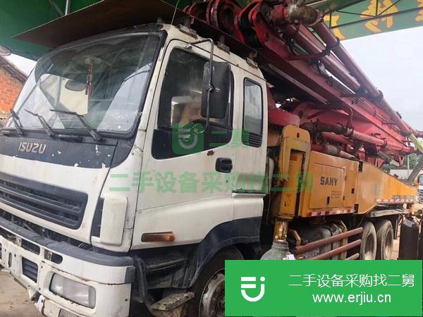 江蘇出售二手三一46米泵車