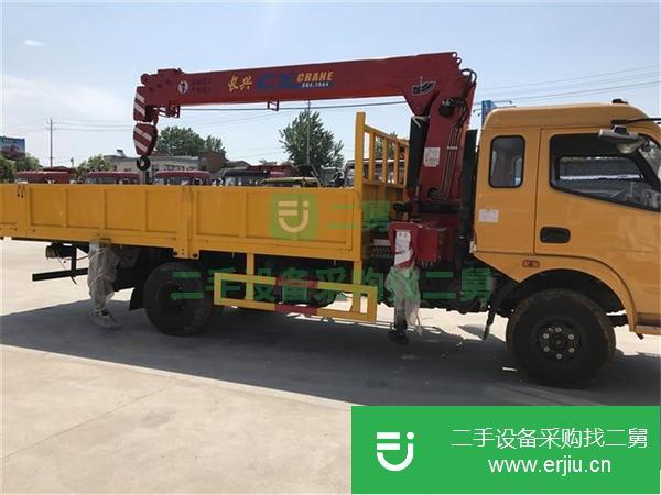 新疆出售二手東風福瑞卡5噸隨車吊