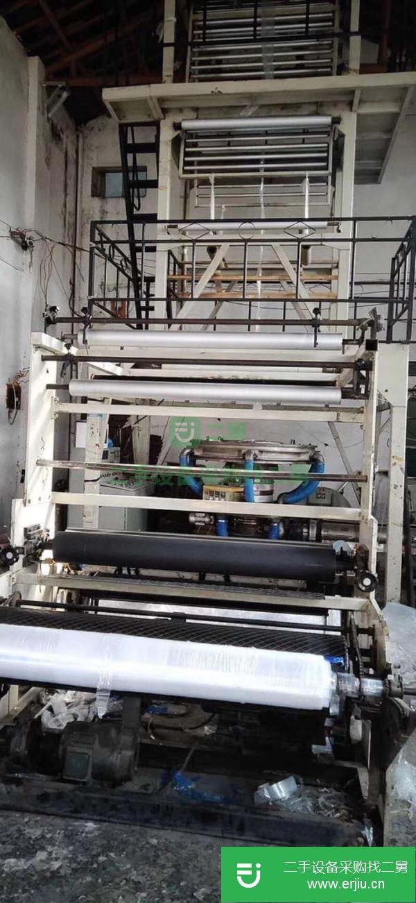 浙江出售二手1.4米高壓吹膜機