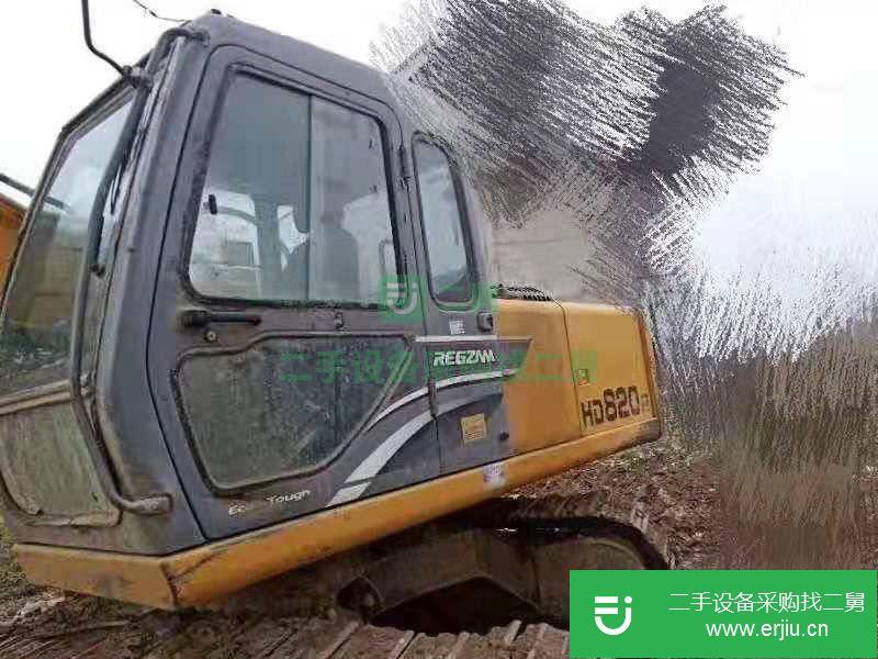 黑龍江出售二手加藤HD820R挖掘機