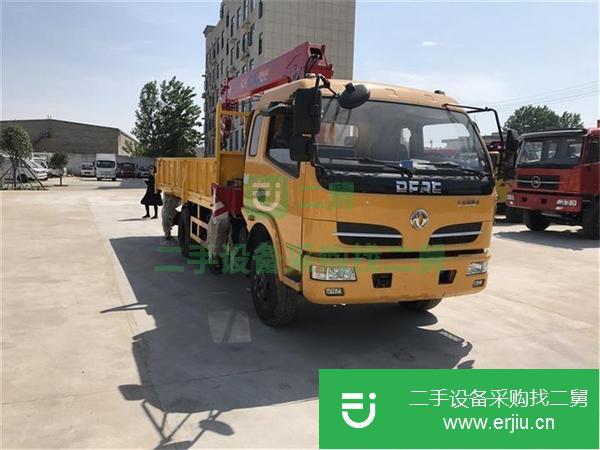 新疆出售二手東風福瑞卡5噸隨車吊