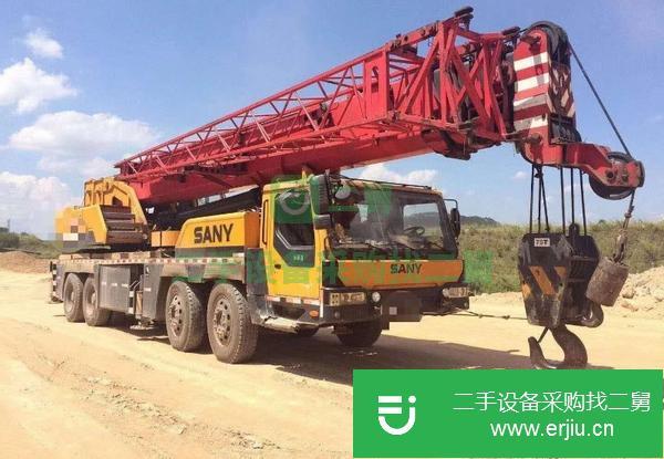 廣東出售二手三一吊車75噸