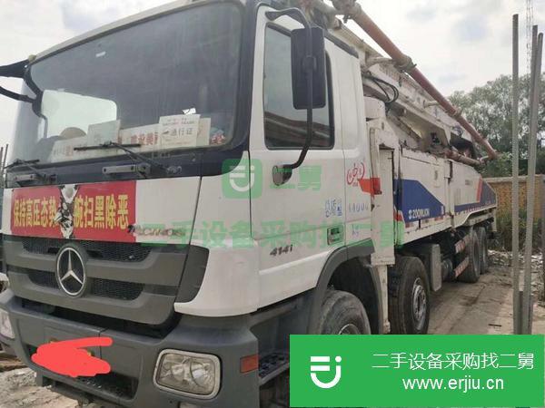 湖南出售二手奔馳56米泵車