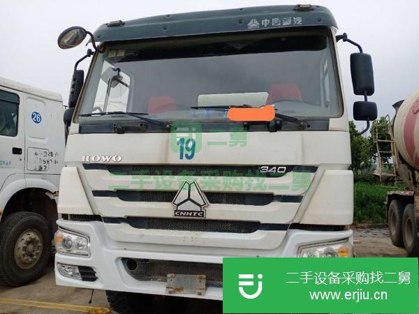 山東出售二手后八輪大12方攪拌車