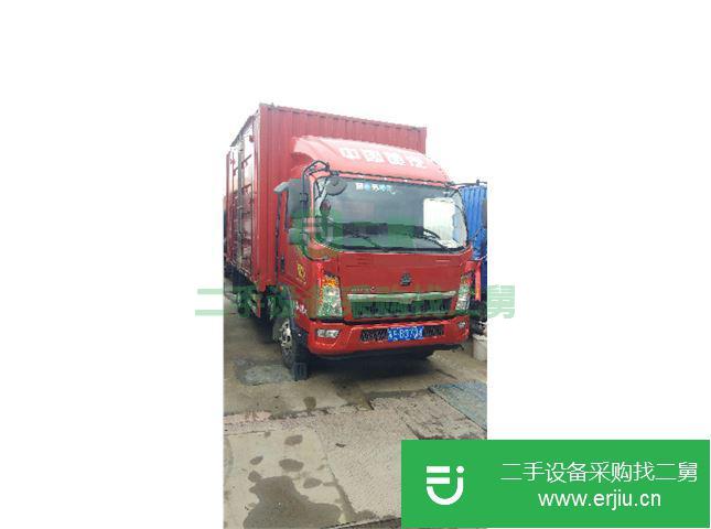 江蘇出售二手中國重汽箱式貨車