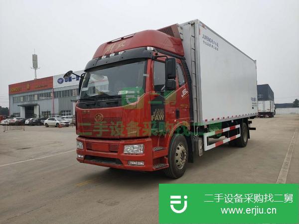 重慶出售二手解放J6L冷藏車