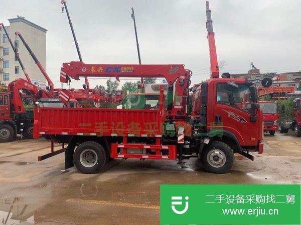 福建出售二手5噸藍(lán)牌隨車(chē)吊