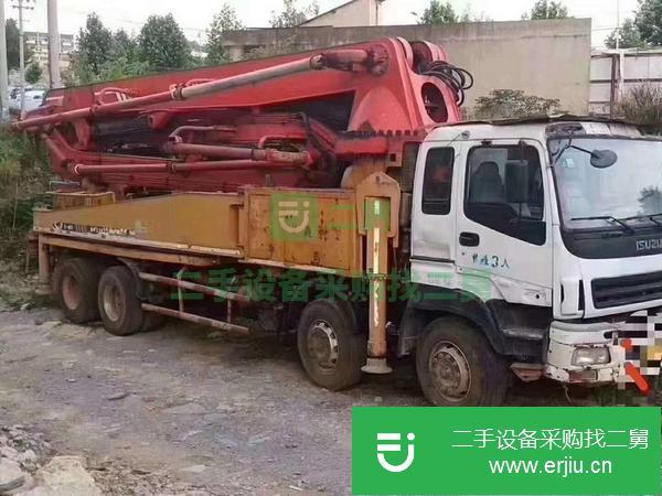 河北出售二手九成新46米泵車