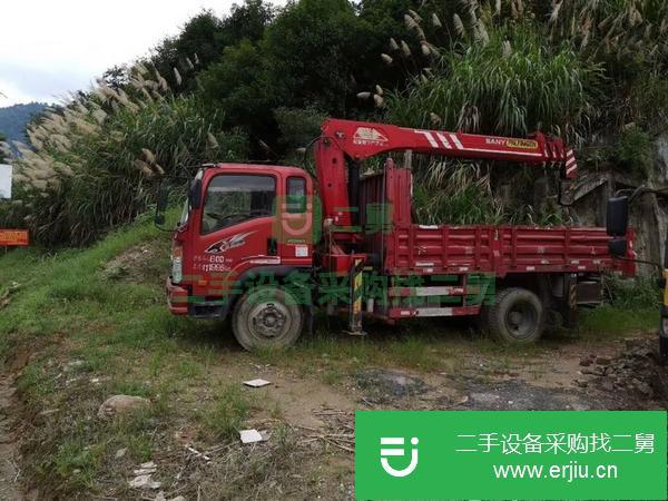 湖北出售二手三一5噸隨車吊