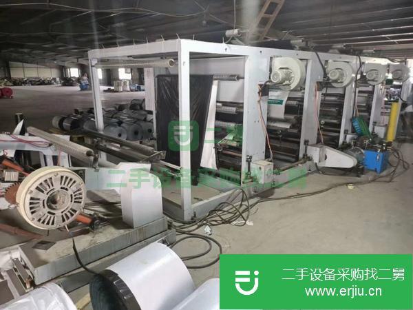 浙江出售二手1600型四色普通凹版印刷機
