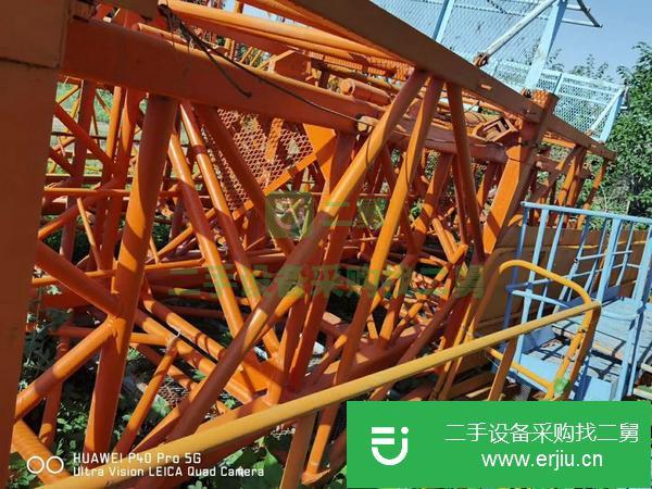 陜西出售二手浙江建機(jī)5710塔吊