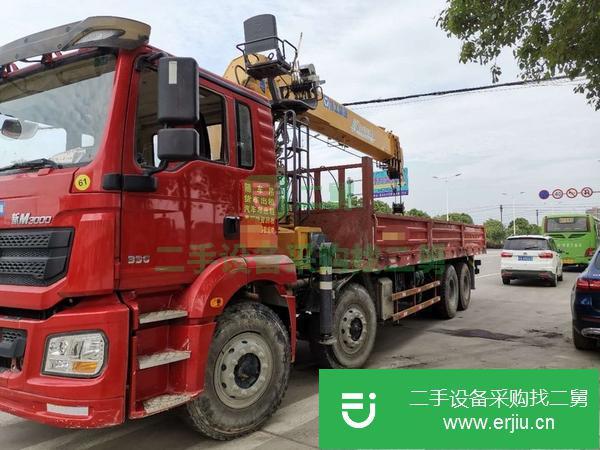 四川出售二手前四后八16噸隨車吊