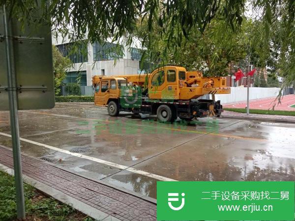 山東出售二手四節臂12噸吊車