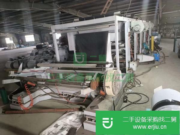浙江出售二手1600型四色普通凹版印刷機
