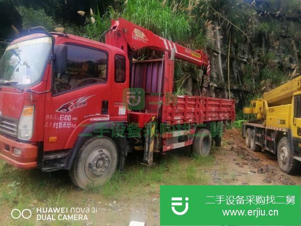 湖北出售二手三一5噸隨車吊