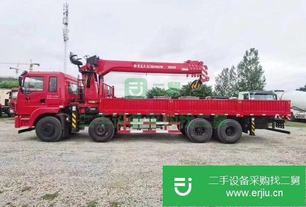 湖北出售二手東風錦程14噸五節隨車吊