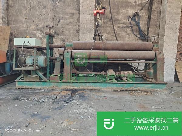 河南出售二手W11-16*2200對稱式機(jī)械自動卷板機(jī)