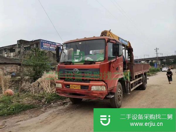 四川出售二手東風12噸隨車吊
