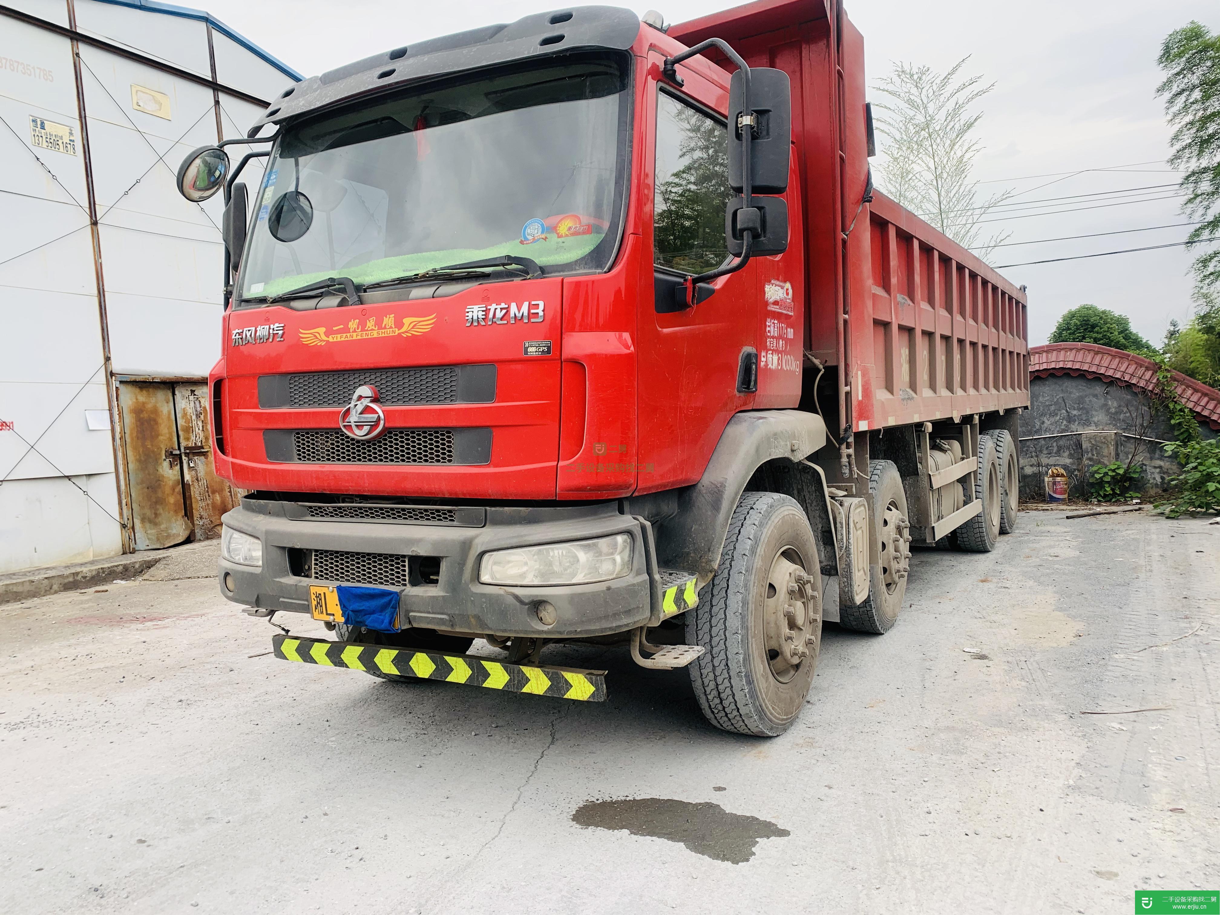 湖南出售二手東風(fēng)柳汽280馬力自卸車