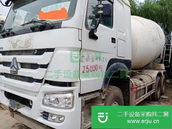山東出售二手大14方豪沃攪拌車