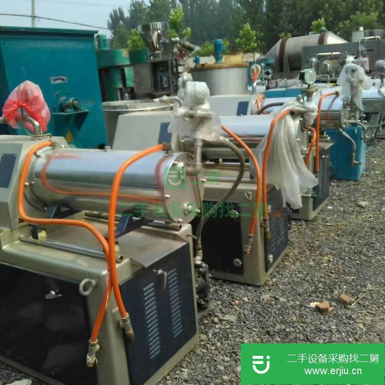山東出售二手30升油漆用臥式砂磨機
