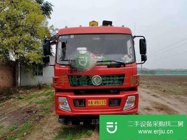 廣東出售二手東風小三軸10隨車吊