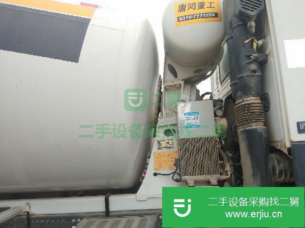 河南出售二手國五攪拌車大12立方豪沃