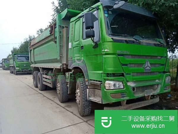 江蘇出售二手豪沃環保自卸車