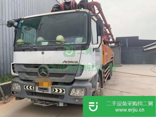 湖南出售二手三一48米泵車