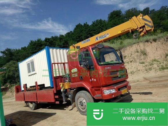 湖南出售二手東風8噸隨車吊