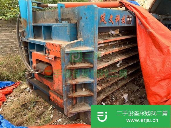 內蒙古出售二手帶門160噸打包機