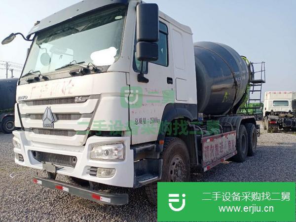 山東出售二手豪沃攪拌車