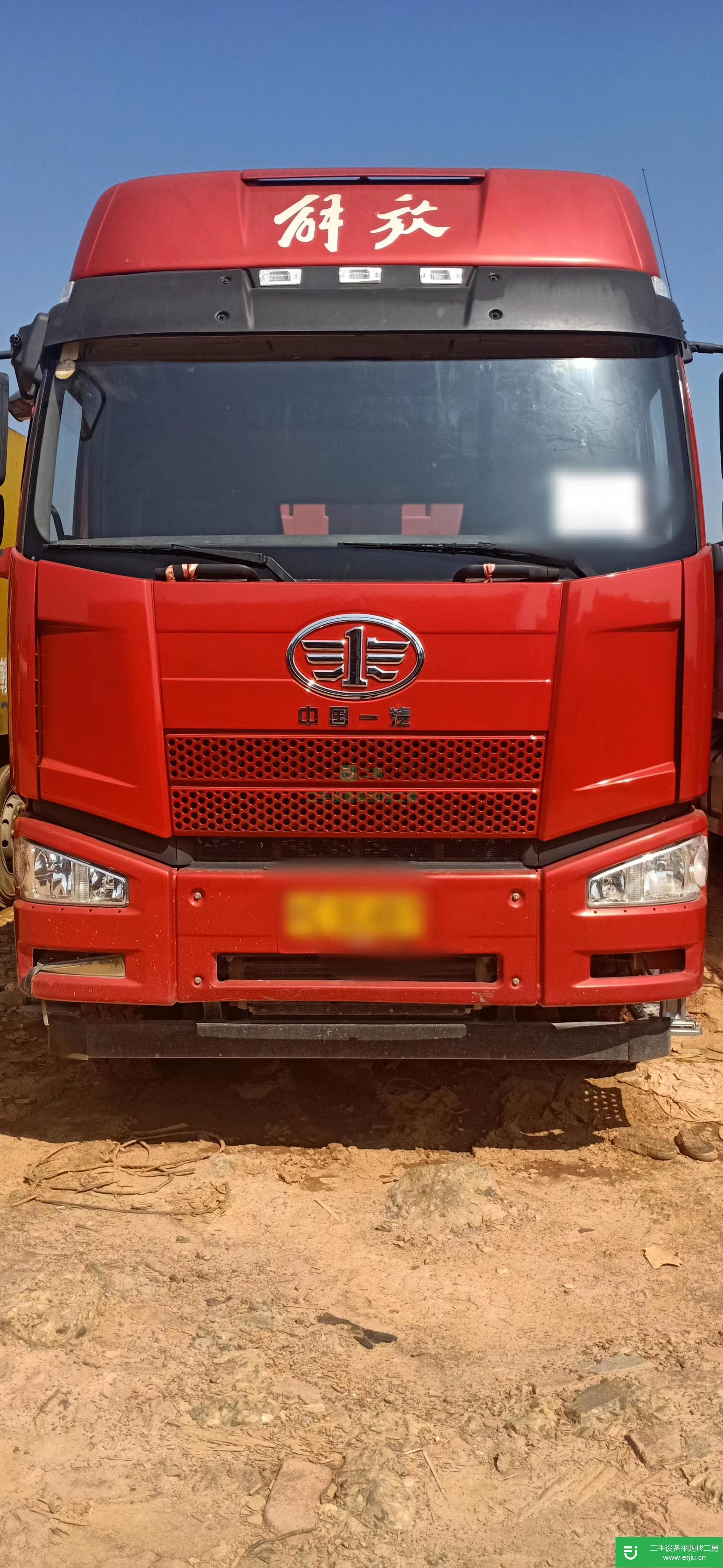 江西出售二手一汽解放460馬力自卸車
