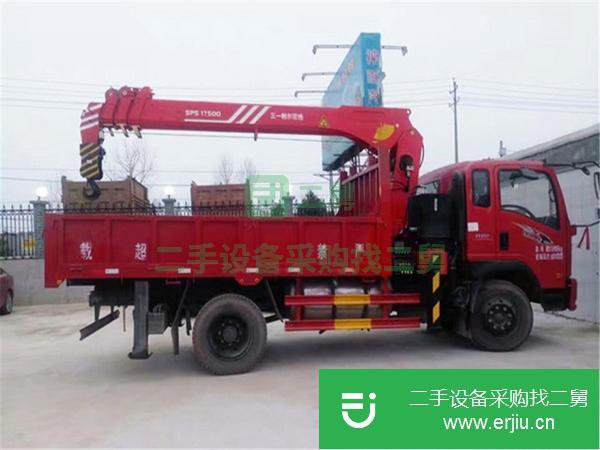 廣西出售二手5噸隨車吊