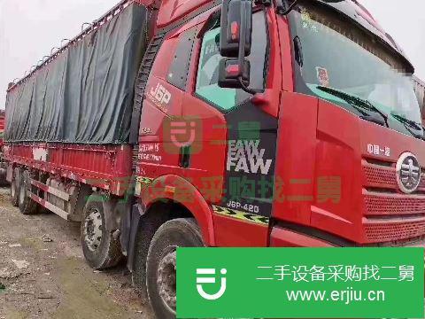 江西出售二手一汽解放J6P倉柵式載貨車