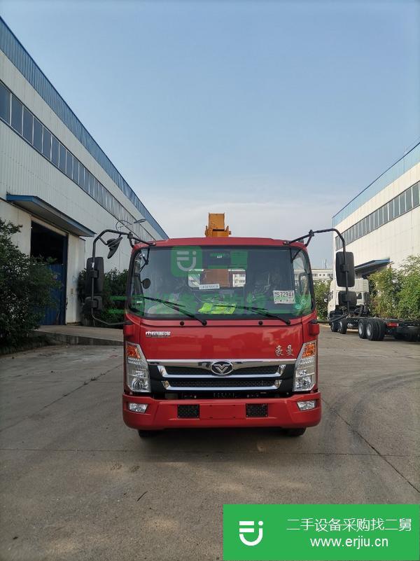 湖北出售二手解放隨車吊