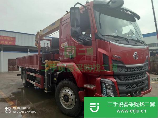 廣西出售二手東風(fēng)8噸隨車吊