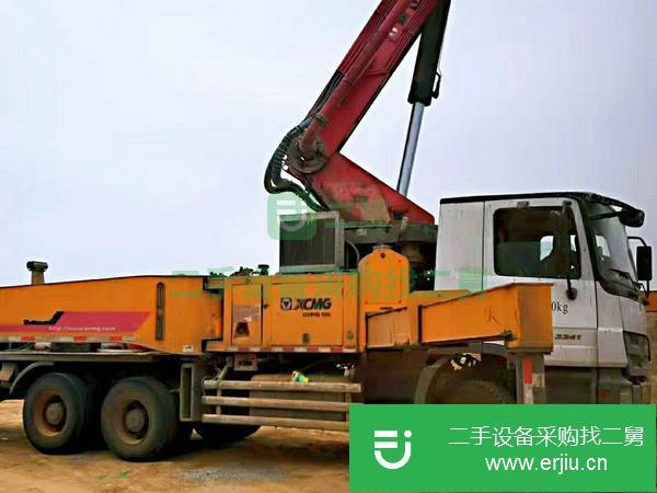 江蘇出售二手大奔48米泵車