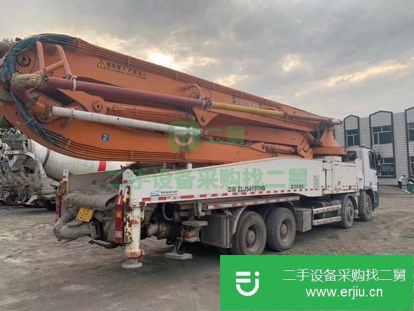 遼寧出售二手中聯52米泵車