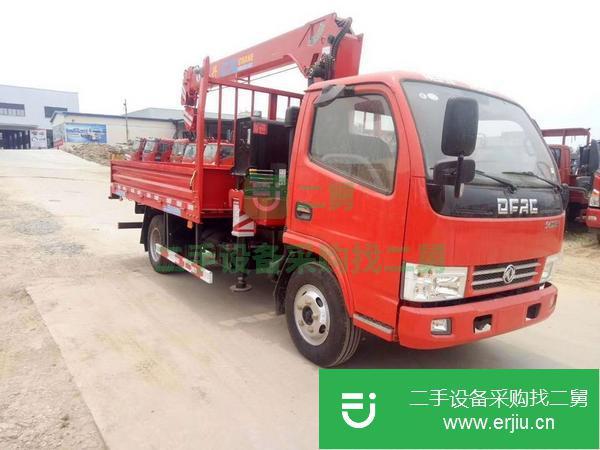 湖北出售二手東風3.5噸隨車吊