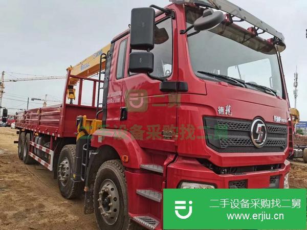 廣西出售二手東風(fēng)10噸隨車吊
