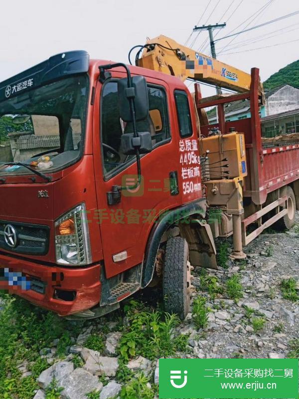 浙江出售二手5噸隨車吊